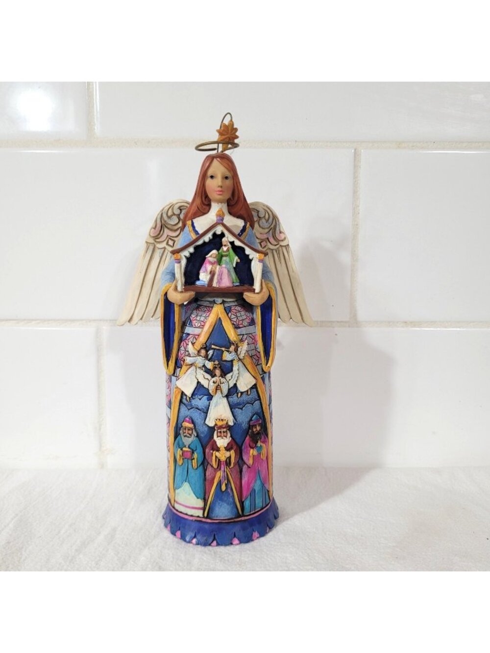 Jim Shore Heartwood Creek 2011 Blessed Be The Nativity 4026437 Figurine 7.25"